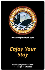 knightsbrook hotel card